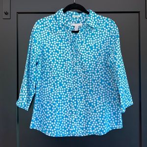 Chico's No Iron Shirt Chico's Size 1